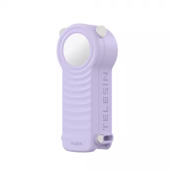 TELESIN Hard Shell Protective Case with Lanyard for DJI Osmo Pocket 4 - Purple