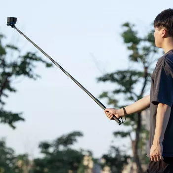 Ulanzi MT-57 Selfie Stick Tripod ar Bluetooth tālvadību, Melns