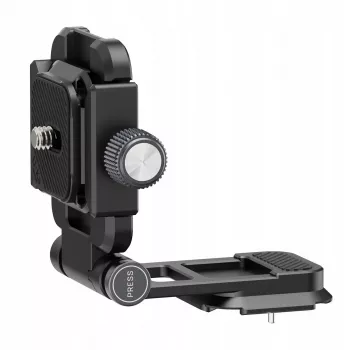 Ulanzi UKA08 Arca-Swiss Quick Release Plate ar 1/4 coll skrūvi, melna