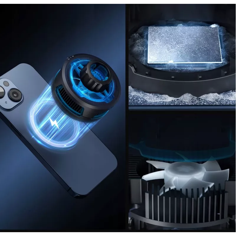 ULANZI SK-10 MagSafe bezvadu lādētājs ar dzesēšanas ventilatoru iPhone