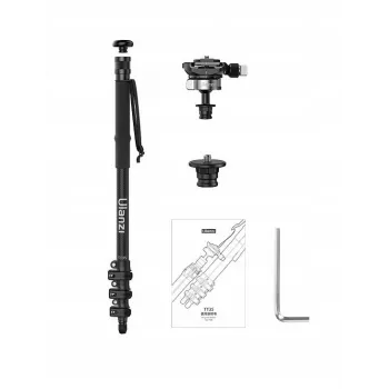 ULANZI TT35 Professional Carbon Fiber Monopod 130cm ar Fluid Head DSLR kamerai