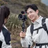 ULANZI TT35 Carbon Fiber Mini Tripod 28cm ar lodveida galvu, 1/4 collu skrūve, Arca-Swiss plate, DSLR/Bezspoguļa/Darbības kameras/Viedtālrunim, Melns