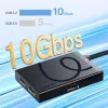 ULANZI H1 4-in-1 USB-C Hub ar HDMI 4K un 3x USB-C PD 3.0 10Gbps