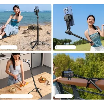 Ulanzi TT88 Selfie Stick Tripod - Melns