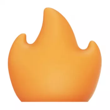 FLEXTAIL Flame Lampshade for Tiny Pump 2X Lamp (Orange)