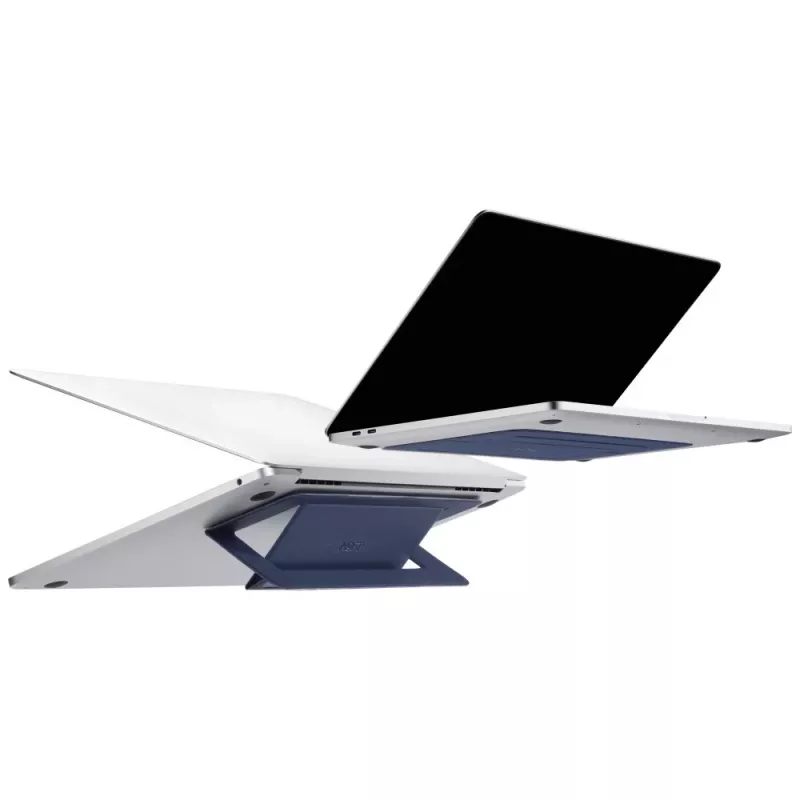 MOFT Airflow Invisible Laptop Stand Navy Blue Self-Adhesive