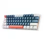 MACHENIKE K500-B61 60% mehāniskā spēļu tastatūra, Outemu Blue slēdži, RGB fona apgaismojums, zila/balta
