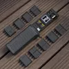 PGYTECH CreateMate Memory Card Case ar USB-C karšu lasītāju, Space Gray