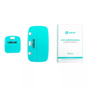 LOKLiK Vinyl-Rakel Set - Vinīla apstrādes skrāpju komplekts ar lielo un mazo precīzijas skrāpi