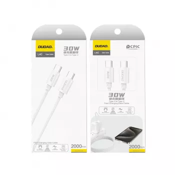 Dudao L4C USB-C to USB-C Cable 2m White