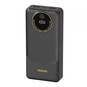 DUDAO K12Pro Power Bank 20000mAh 22.5W Melns