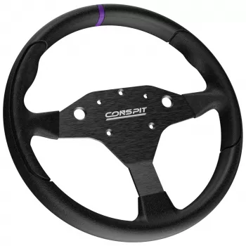 CONSPIT RX320 Apaļā Stūre - 320mm Alcantara