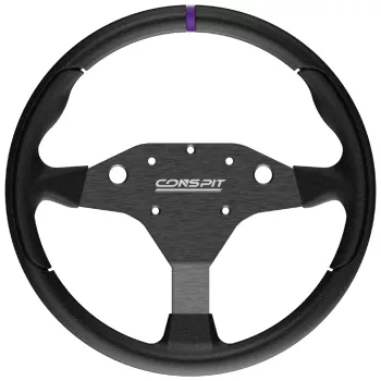 CONSPIT RX320 Apaļā Stūre - 320mm Alcantara