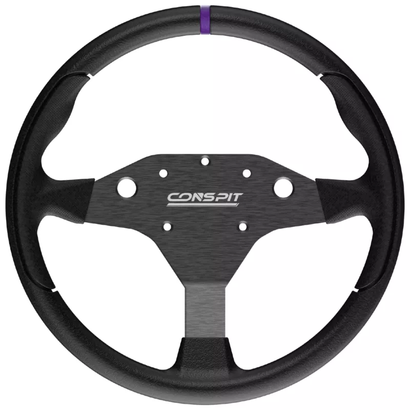 CONSPIT RX320 Apaļā Stūre - 320mm Alcantara