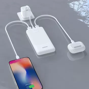 Powerbank Dudao K10Pro 2.4A 20000mAh 2 x USB-A - White