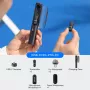 BOYA MAGIC-05 Bezvadu mikrofons 2.4GHz USB-C - Melns
