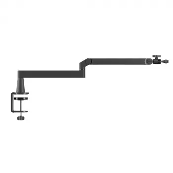 BOYA MIC ARM LP Low-Profile Mikrofona Roka ar Galda Skavu - Melna