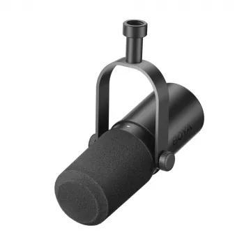 BOYA CastMic P60 USB/XLR kondensatora mikrofons - Melns
