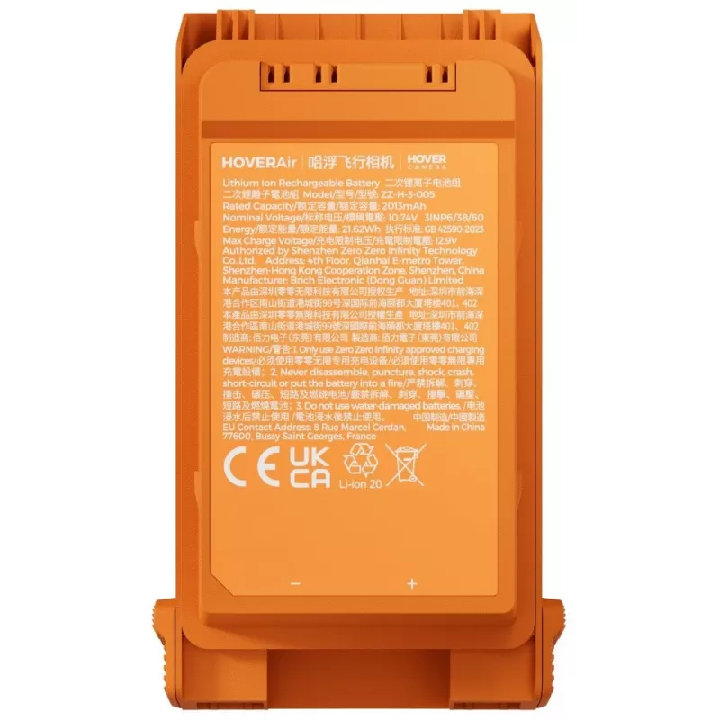 HVR HoverAir AQUA Smart Battery (LiPo 7.7V 1050mAh) HoverAir X1 dronam