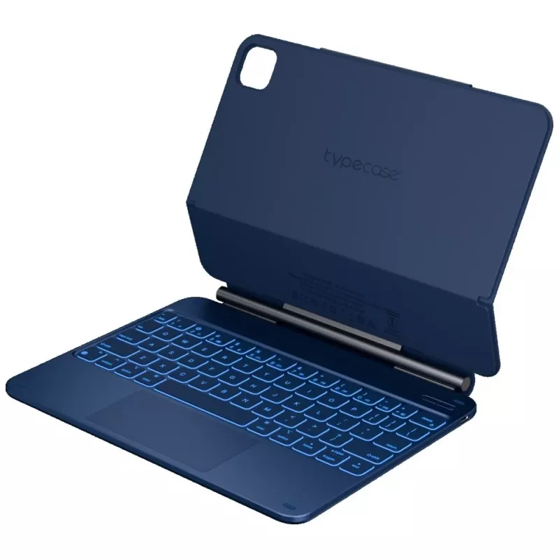 Typecase Edge Keyboard Case for iPad Air 11 M2 2024 / M3 2025 / M4 2026, Light Blue