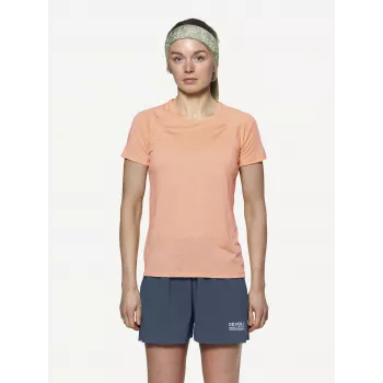 Devold Endurance Merino 130 Tee Women's Base Layer T-Shirt - Sunrise, Size M