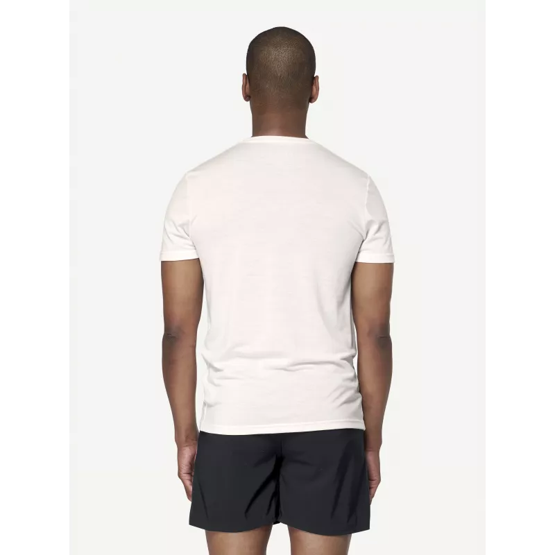 Devold Classic Legacy Tee Merino vilnas T-krekls - Balts - M