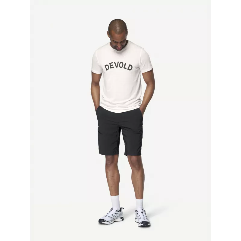 Devold Classic Legacy Tee Merino vilnas T-krekls - Balts - M