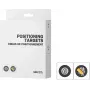 CREAFORM PEEL 3 Pozicionēšanas mērķi 6mm ar melnu kontūru un parasto līmi 1x500 (ACC-P3D-PTBC3)