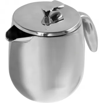 Bodum COLUMBIA French Press kafijas pagatavotājs 4 tases, 0.5L, dubultsienu nerūsējošais tērauds, vakuumizolēts, pulēts sudrabs