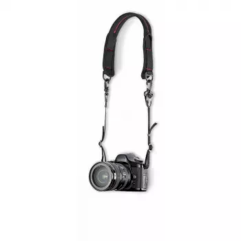 Manfrotto Pro Light Camera Strap PL ar ātrās atvienošanas sistēmu, Melns