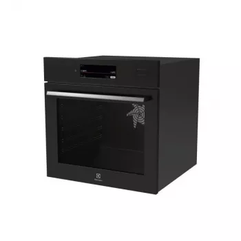 Electrolux LOB9S3SZ Iebūvējamā elektriskā cepeškrāsns ar pirolītisko tīrīšanu, 71L, A+, melns nerūsējošais tērauds
