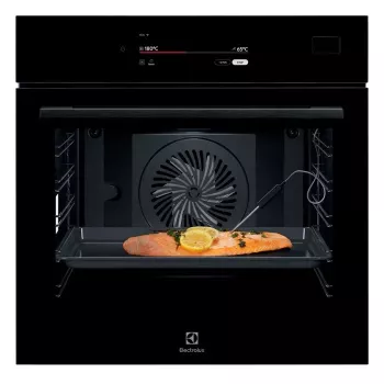 Electrolux LOB9S3SZ Iebūvējamā elektriskā cepeškrāsns ar pirolītisko tīrīšanu, 71L, A+, melns nerūsējošais tērauds