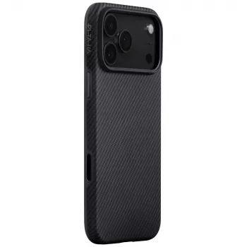 PITAKA Aramid UltraGuard MagSafe Case iPhone 17 Pro Max Melns/Pelēks