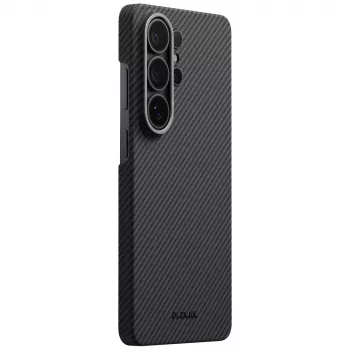 PITAKA Edge Case MagSafe Samsung Galaxy S26 Ultra Melns-Pelēks