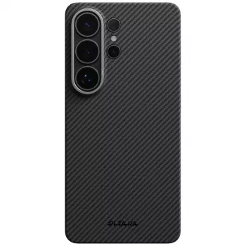 PITAKA Edge Case MagSafe Samsung Galaxy S26 Ultra Melns-Pelēks