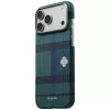 PITAKA Flora in Grid Edge Case for iPhone 17 Pro Max - Forest Dawn