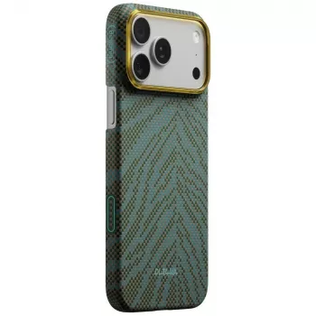 PITAKA Edge Case Breath of Veins iPhone 17 Pro, Dive Green