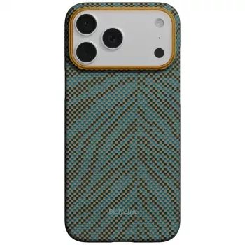 PITAKA Edge Case Breath of Veins iPhone 17 Pro, Dive Green