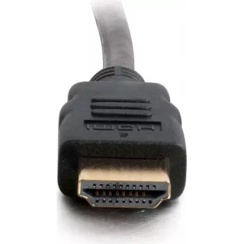 C2G 8ft 4K HDMI kabelis ar Ethernet - High Speed HDMI kabelis - M/M - 2,44 m - Ekranēts - Melns