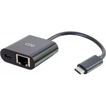 CABLES2GO C2G 82408 USB 3.1 Gen 1 Type-C Hub ar 4 USB-A portiem, Melns