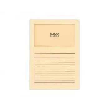 ELCO Ordo Classico dokumentu mape A4, 220 x 310 mm, 120 g/m², krēmkrāsas (chamois), 100 gab. (29489.41)
