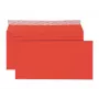 ELCO Color aploksne C5/6 (114 x 229 mm), bez lodziņa, 100 g/m², sarkana, 250 gab. (18833.92)