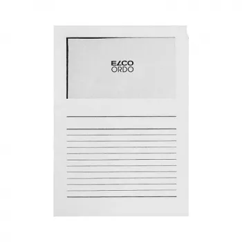 ELCO Ordo Classico dokumentu mape A4, 220 x 310 mm, 120 g/m², balta, 100 gab. (29489.10)