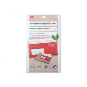 ELCO Quick Vitro dokumentu aploksne C5/6 (114 x 229 mm), 20 gab. (79128.80)