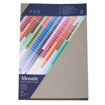 Artoz Papier Mosaic aploksnes DIN C5 bez loga ar slapjo līmi 20 gab. (9439420-217)