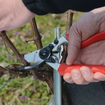 FELCO FELCO-7 Bypass atzarošanas šķēres, labā roka, rotējošs rokturis, 25 mm griešanas spēja