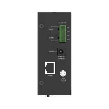 D-Link DIS-210G-12P Smart Industrial Gigabit Switch ar 8 PoE+ portiem un 4 SFP slotiem