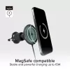 SBS MagSafe Magnetic 15W bezvadu auto lādētājs - Melns