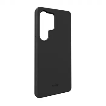 Puro Icon Mag aizmugurējais vāciņš Samsung Galaxy S25 Ultra, melns, TPU/silikons, MagSafe saderīgs