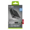 SBS HD 65W 20000mAh Power Bank ar LCD Displeju - Melns